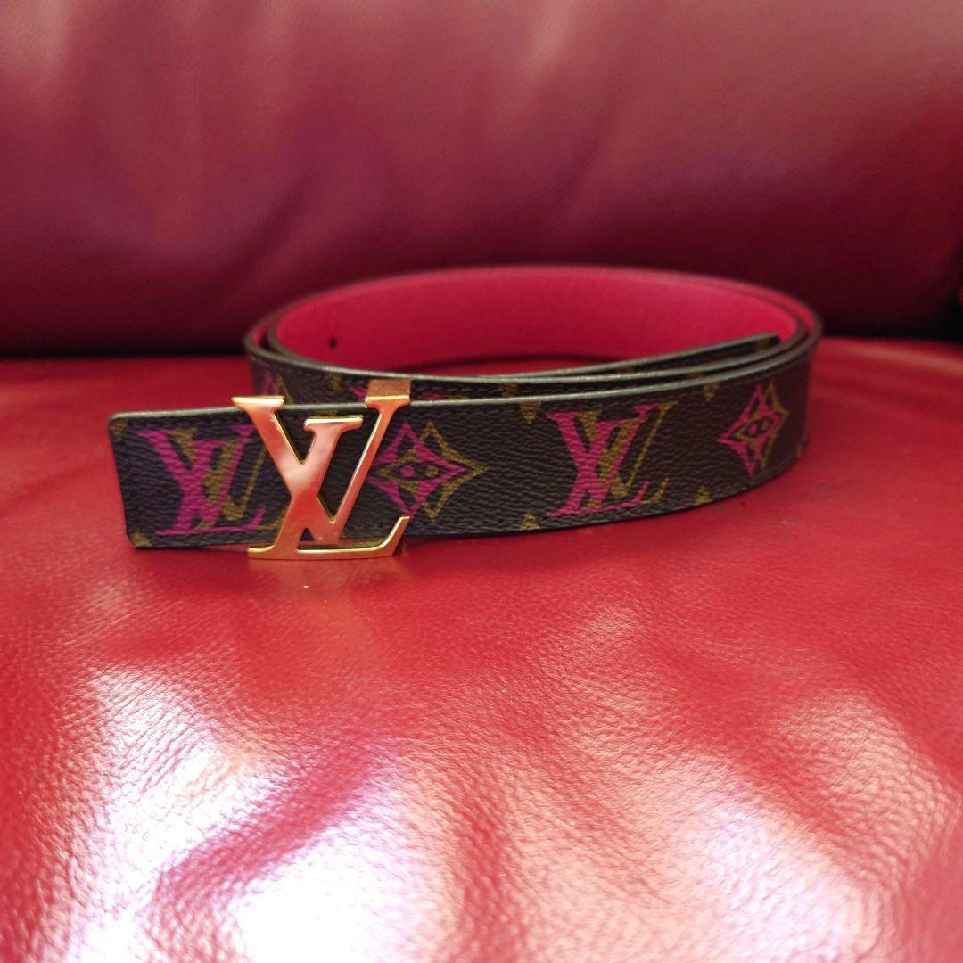 LOUIS VUITTON ルイヴィトン モノグラム サンチュール イニシャル