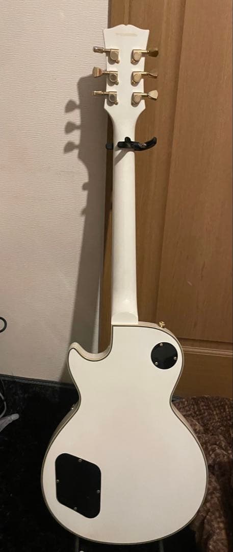BLIT'S レスポールカスタムタイプエレキギター　ホワイト 動作確認済みです！