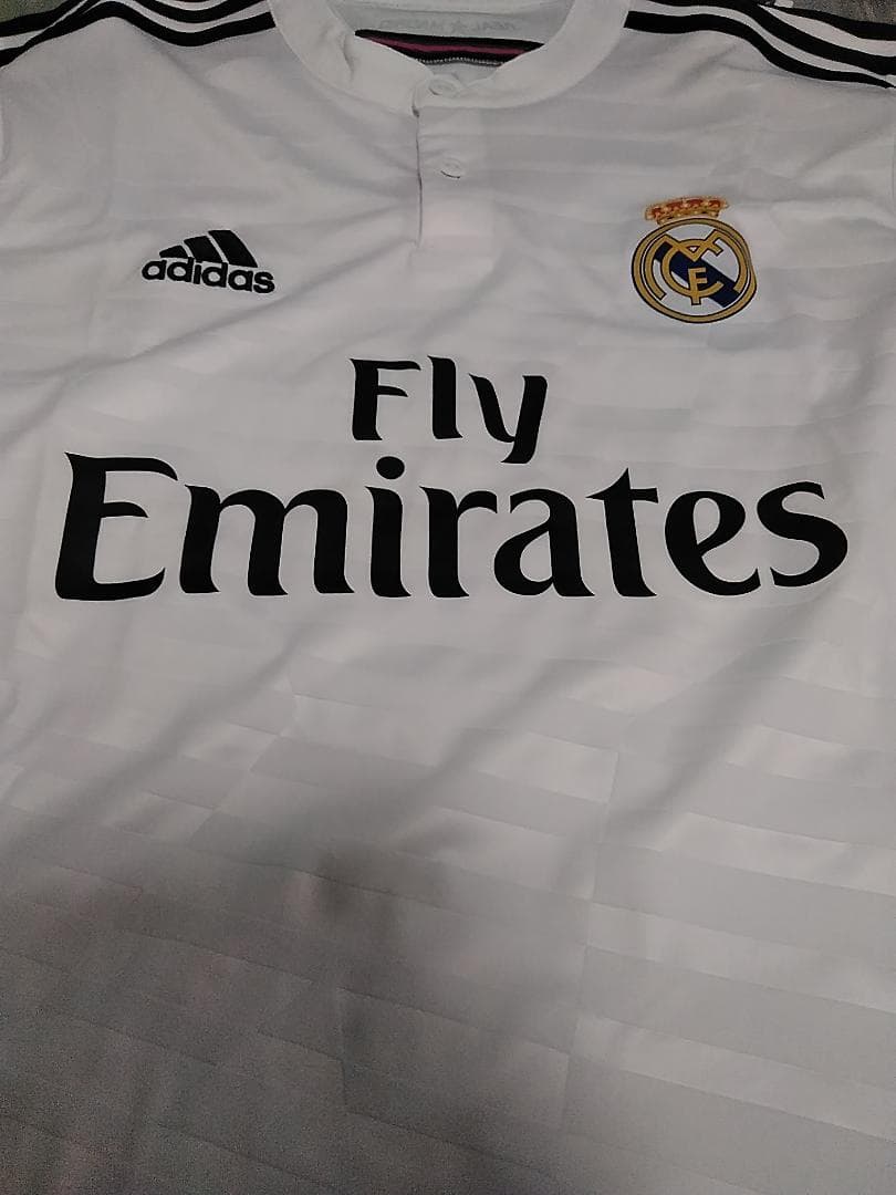 レアルマドリード 14 15 ホームユニフォーム L 2XO 新品未使用タグ付き