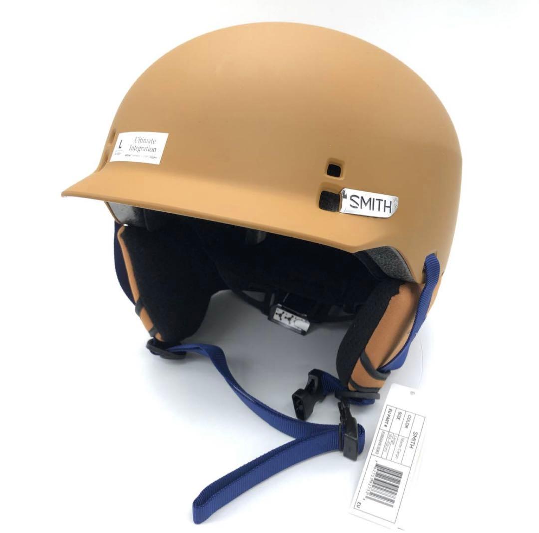 SMITH ベージュ ヘルメット Lサイズ　Gage