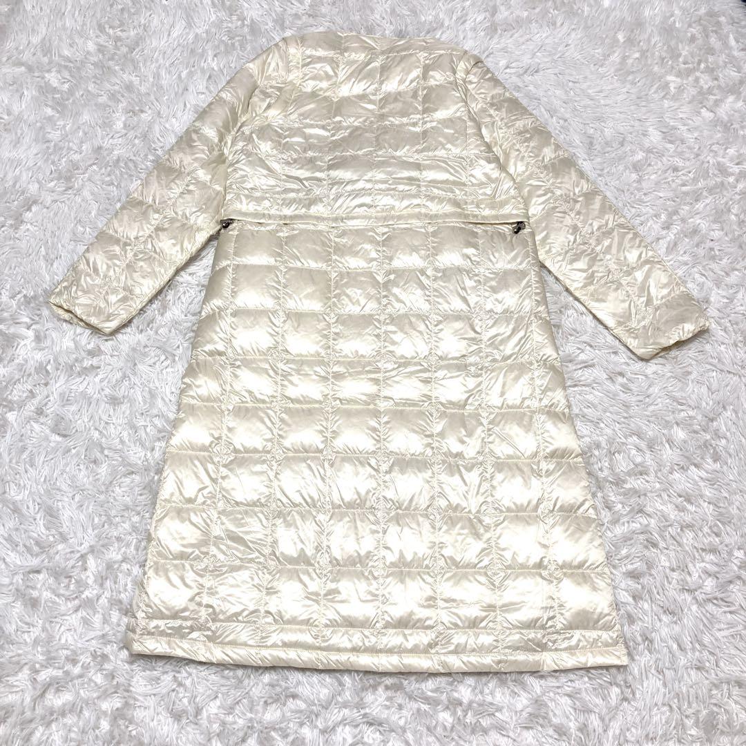 【新品タグ】TAION EXTRA ボレロダウンセット ロングダウン　白　L