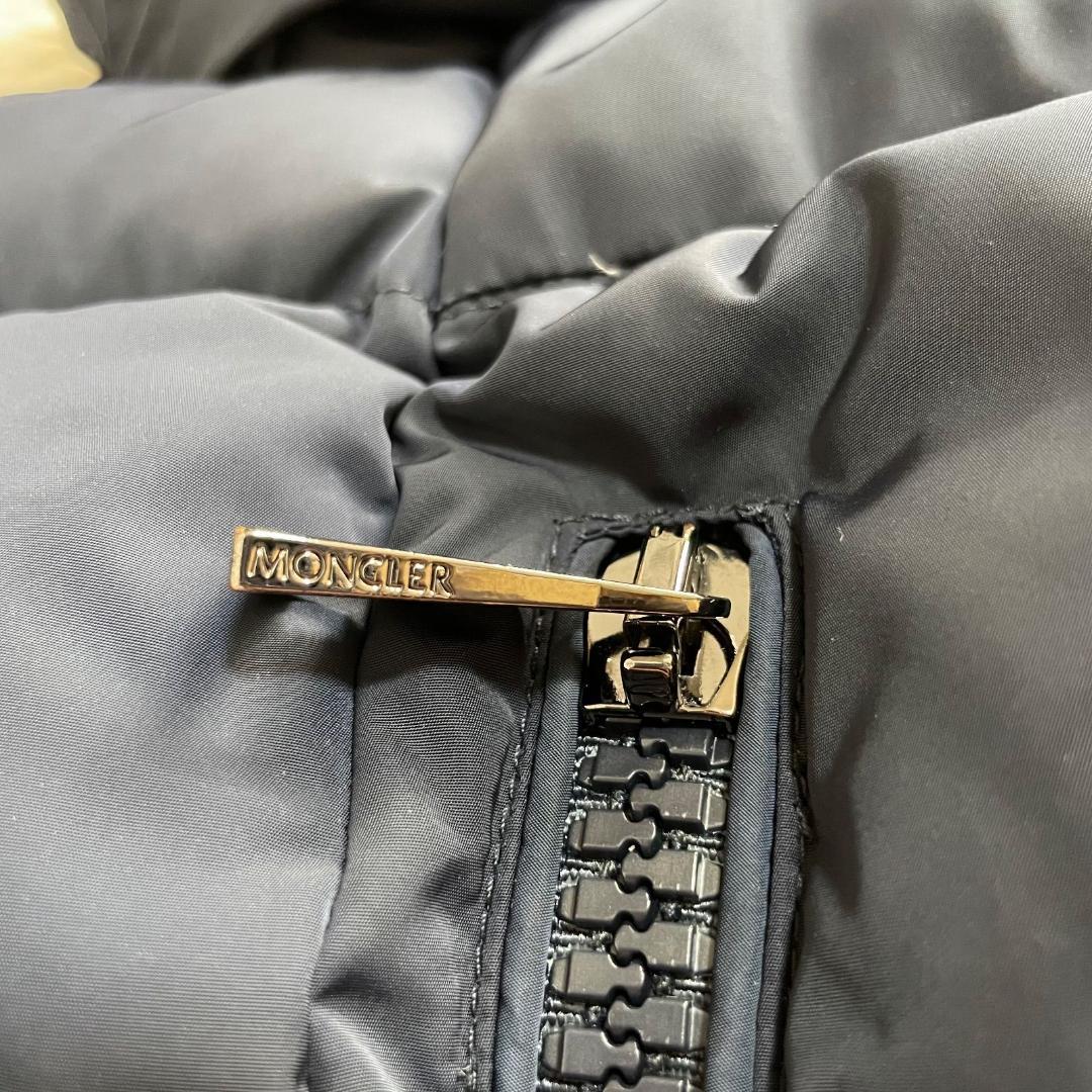 16463✨MONCLER petrea ロングダウンジャケット ネイビー