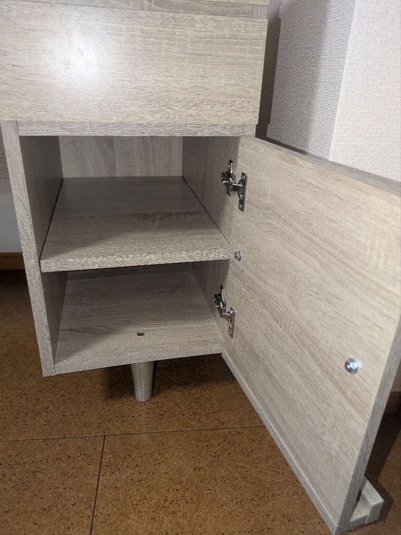 LOWYA パソコンデスク 幅90cm 奥行45cm