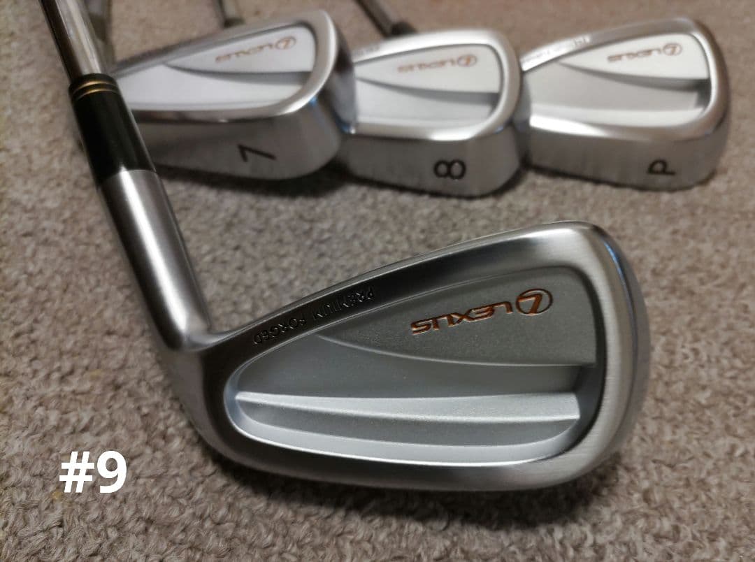 超美品 三浦技研 レクサスアイアン プレミアムフォージド4本セット