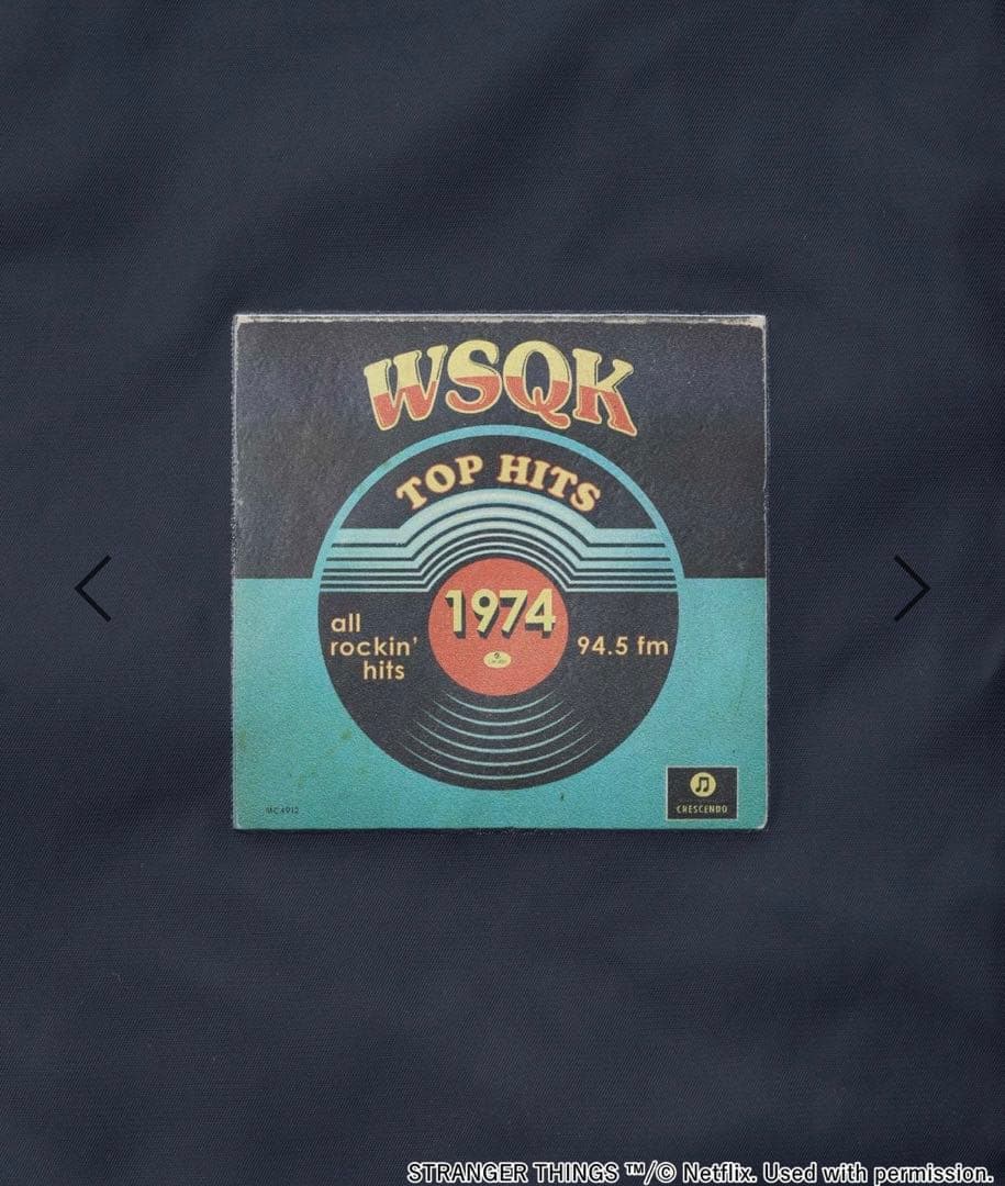 コラボアソートコーチジャケット　ニコアンド　ストレンジャーシングス