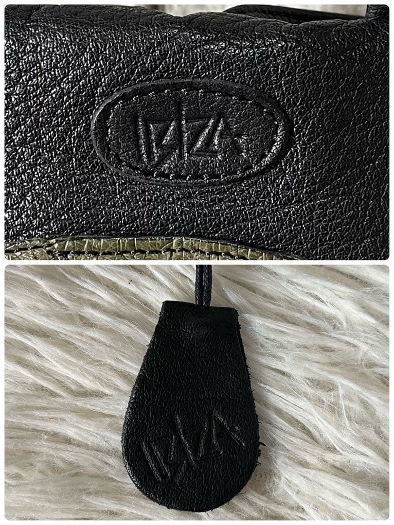 【新品未使用】イビサ　ぞうモチーフ　レザー　バックパック　リュック