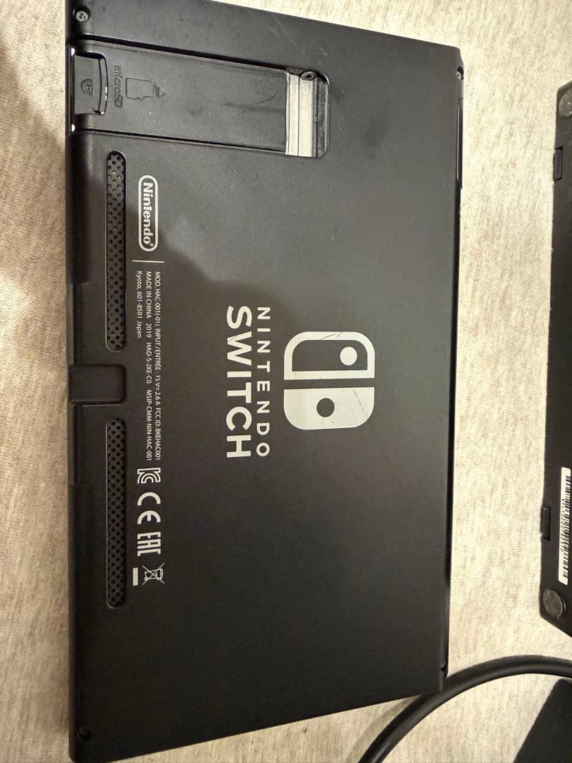 Nintendo Switch 本体 付属品あり欠品しているものあり