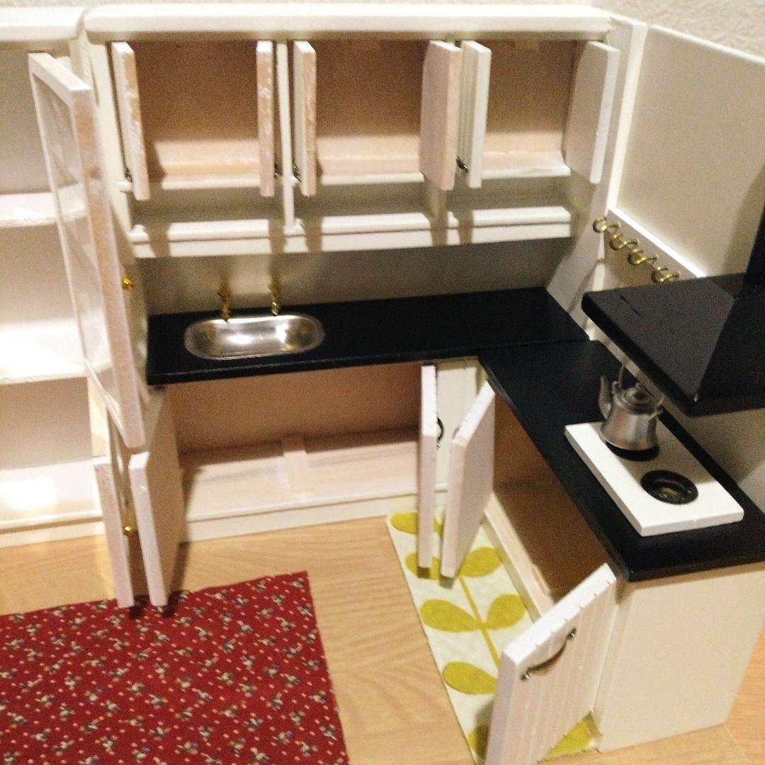 ムーミンフィギュア＆木製家具（白）＆豪華おまけ付きクリスマスミニチュアセット