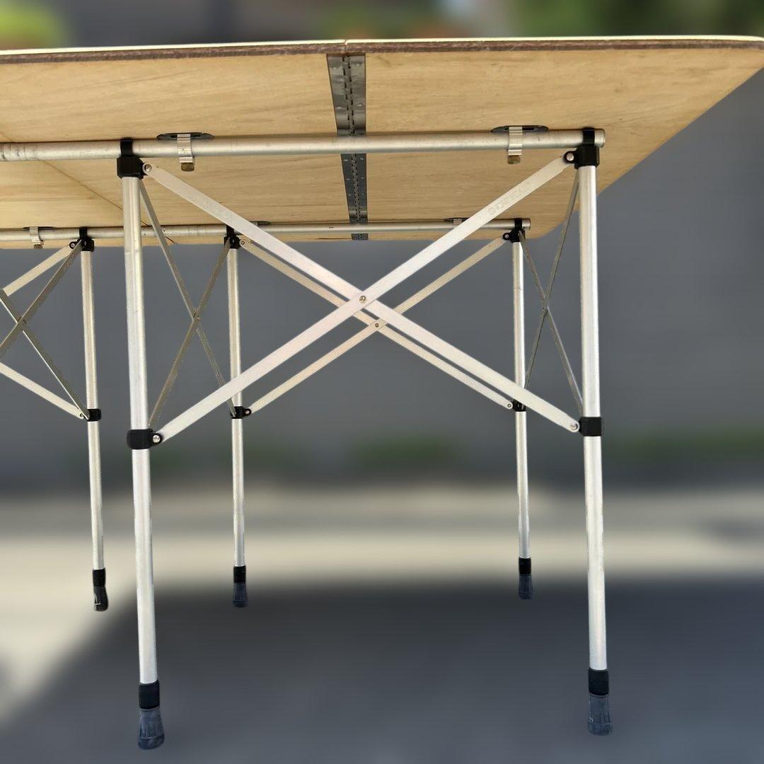 スノーピーク(ヤマコウ期)アジャスタブル フォールディングテーブル ケース付