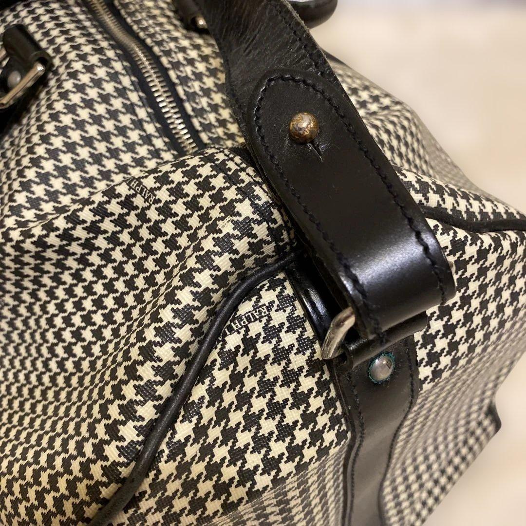 専用になりました。Ralph Lauren ボストンバッグ 千鳥格子旅行バック