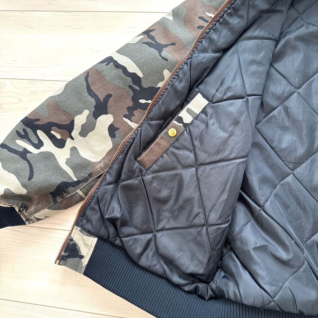 Carhartt カーハート カモフラ ボンバージャケット Ｌ 古着 y2k