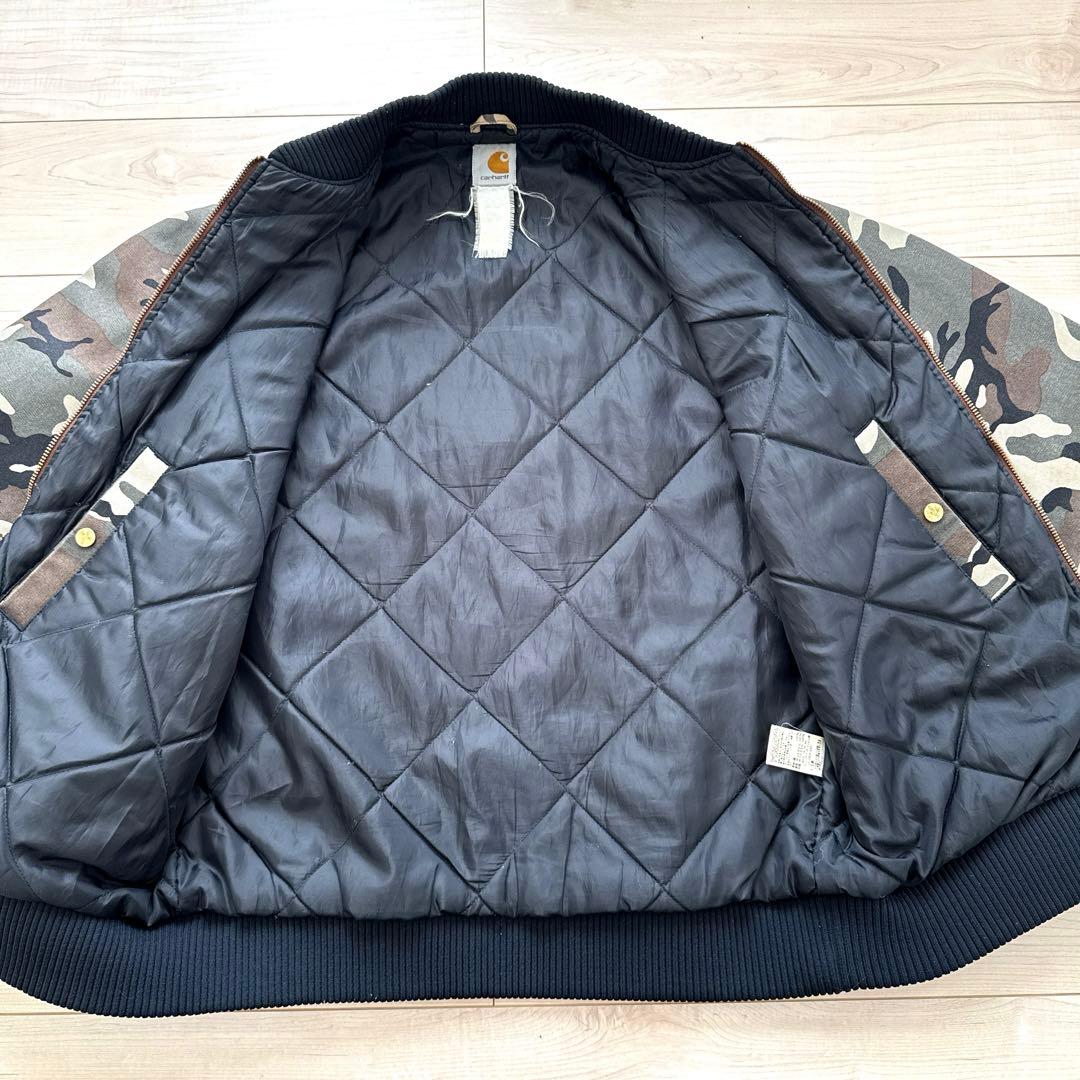 Carhartt カーハート カモフラ ボンバージャケット Ｌ 古着 y2k