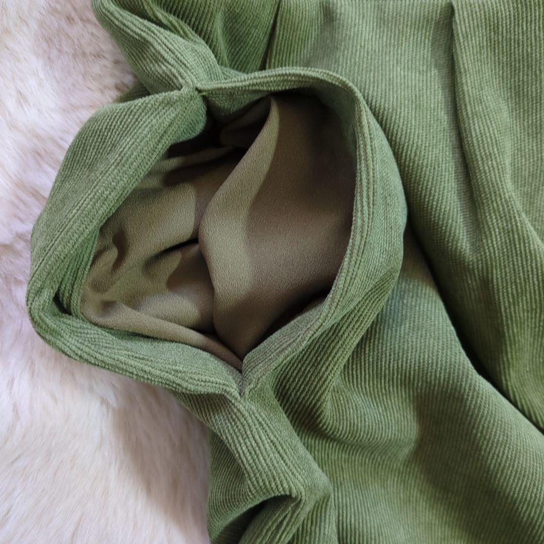 【CLANE クラネ】未使用タグ付　田中みな実　オールインワン　モスグリーン　2