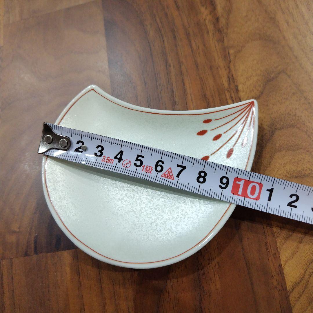 幸楽窯 梅 白 ピンク 銘々皿 ５枚セット 小皿 made in Japan