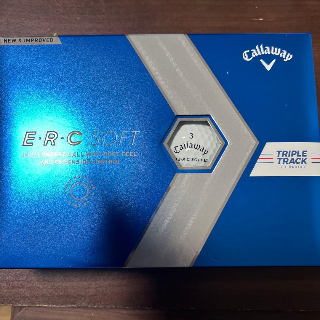 【新品未使用】 5ダース キャロウェイ ERC SOFT ゴルフボール白