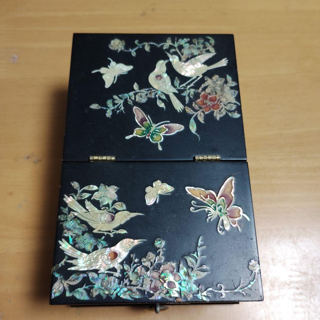 螺鈿　小物入れ　アクセサリー入れ