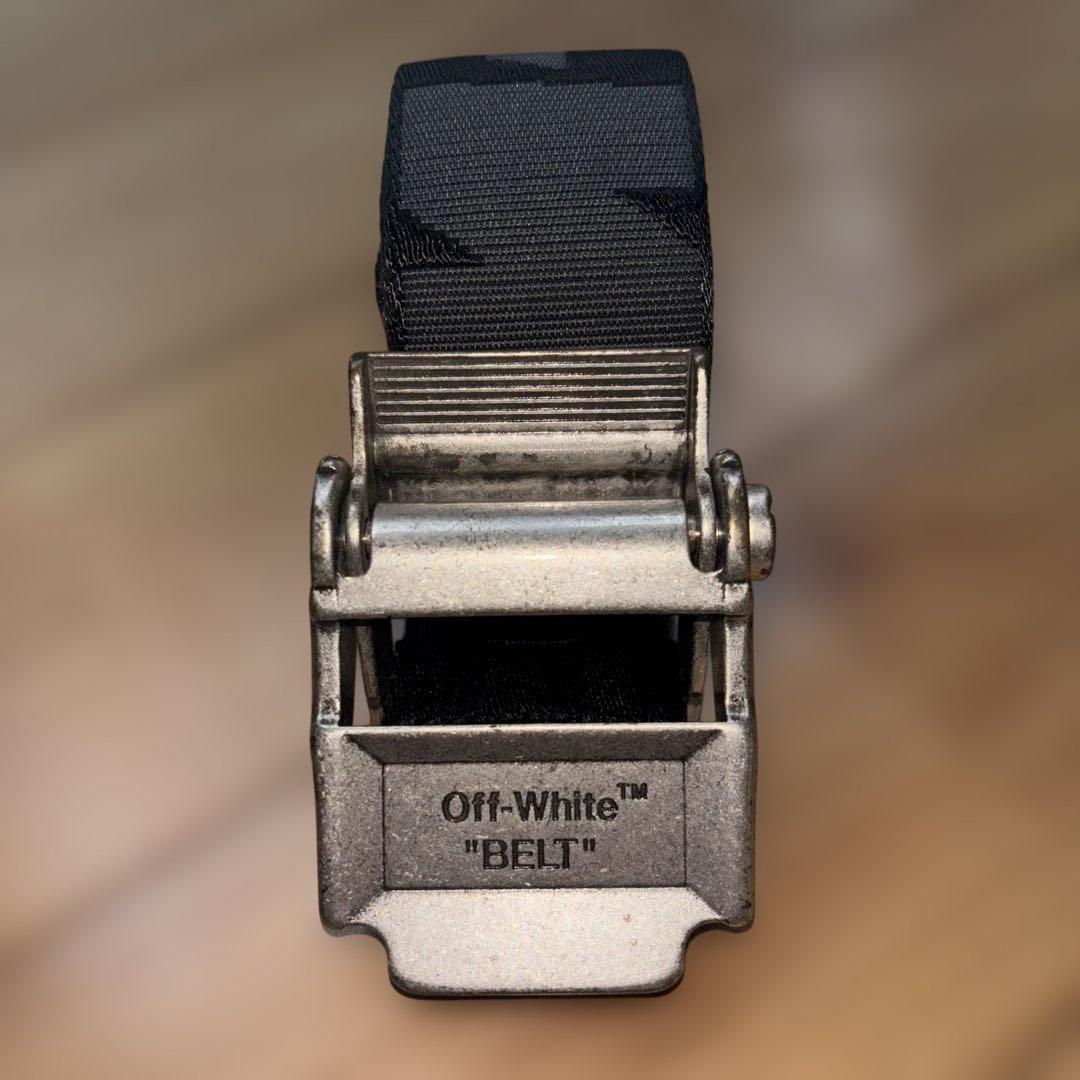 Off-White｜ロングベルト（ブラック）