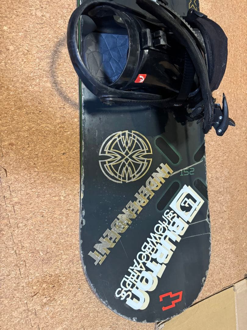 Burton Custom X（バートン カスタムX）152cm セット