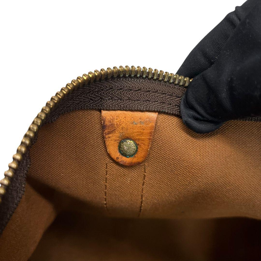 【正規品】ルイヴィトン　キーポル50　モノグラム　ボストンバッグ　旅行かばん　茶