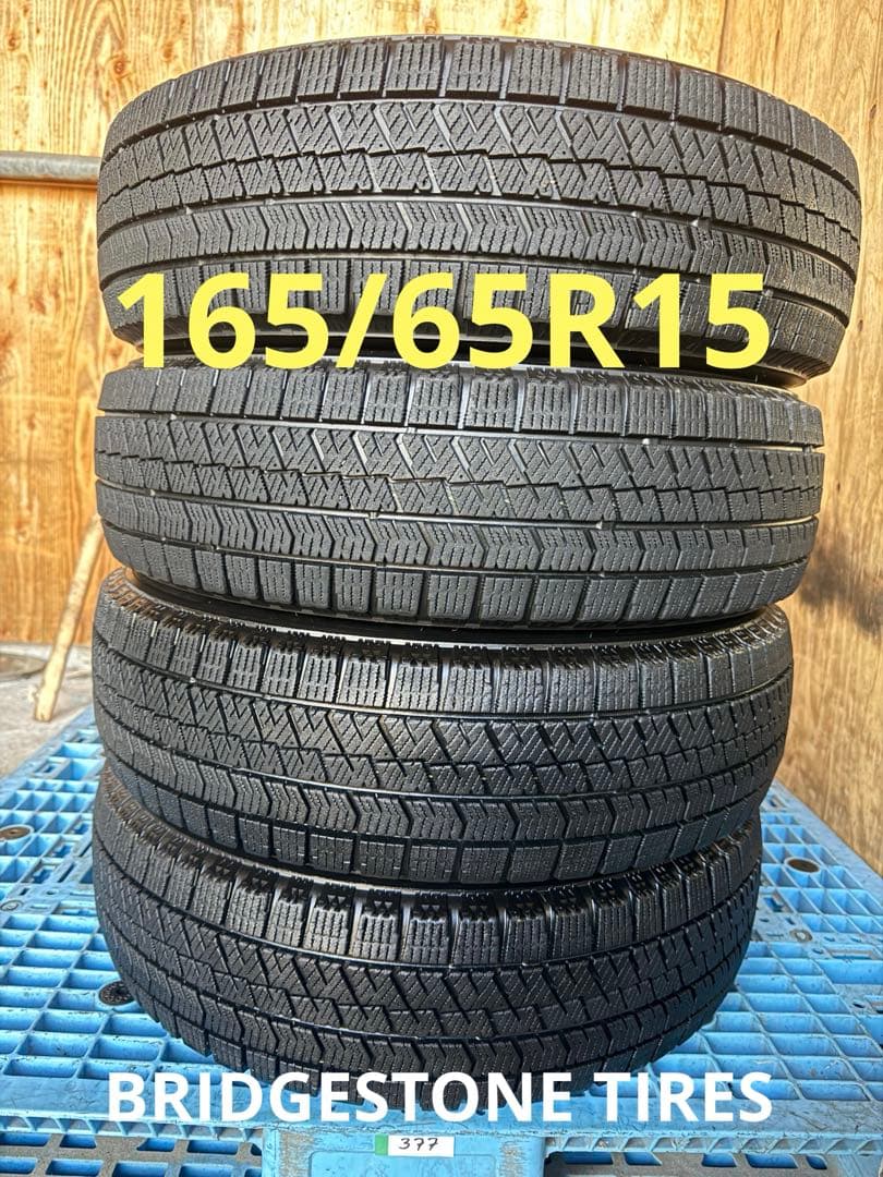 タイヤ・ホイール (377)165/65R15 BRIDGESTONE BLIZZAK VRX2