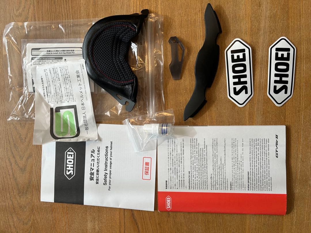 SHOEI フルフェイスヘルメット PSC基準