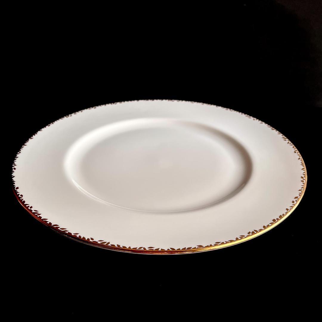 ★新品未使用　超美品 ★ゴールドリーフ　ディナー皿　2枚セット