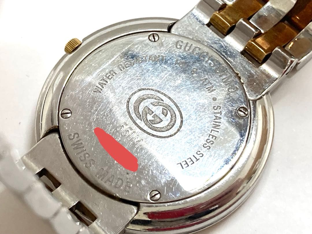 GUCCI 腕時計 クォーツ コンビ