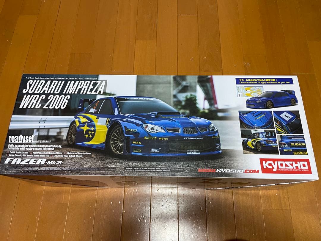 【新品未開封】フェーザーMk2 スバル インプレッサ WRC 2006