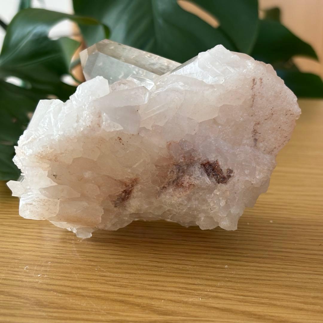 【水晶クラスター マダガスカル産㊷ 678g】‪‪原石 クラスター 浄化