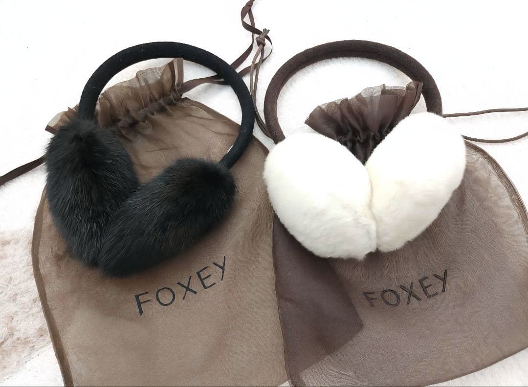FOXEY イヤーマフ ◎ブラックのみ