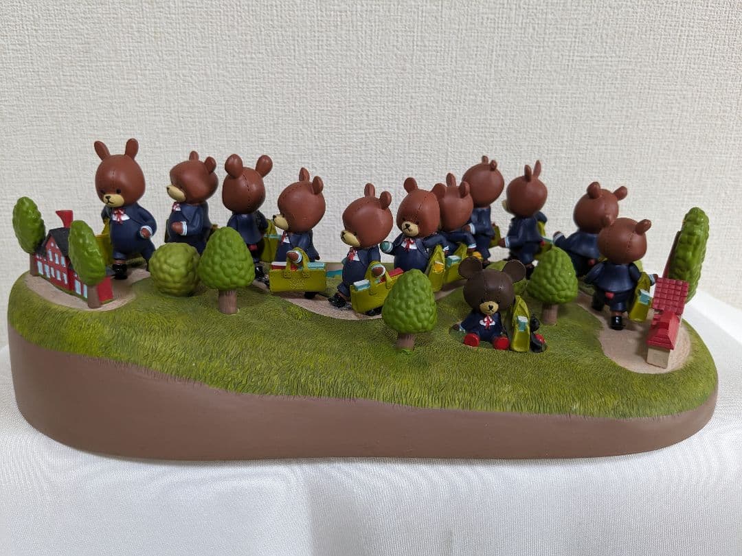 【希少】 くまのがっこう ジャッキー フィギュア 置物