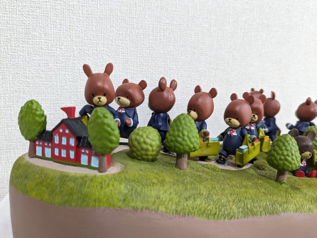 【希少】 くまのがっこう ジャッキー フィギュア 置物