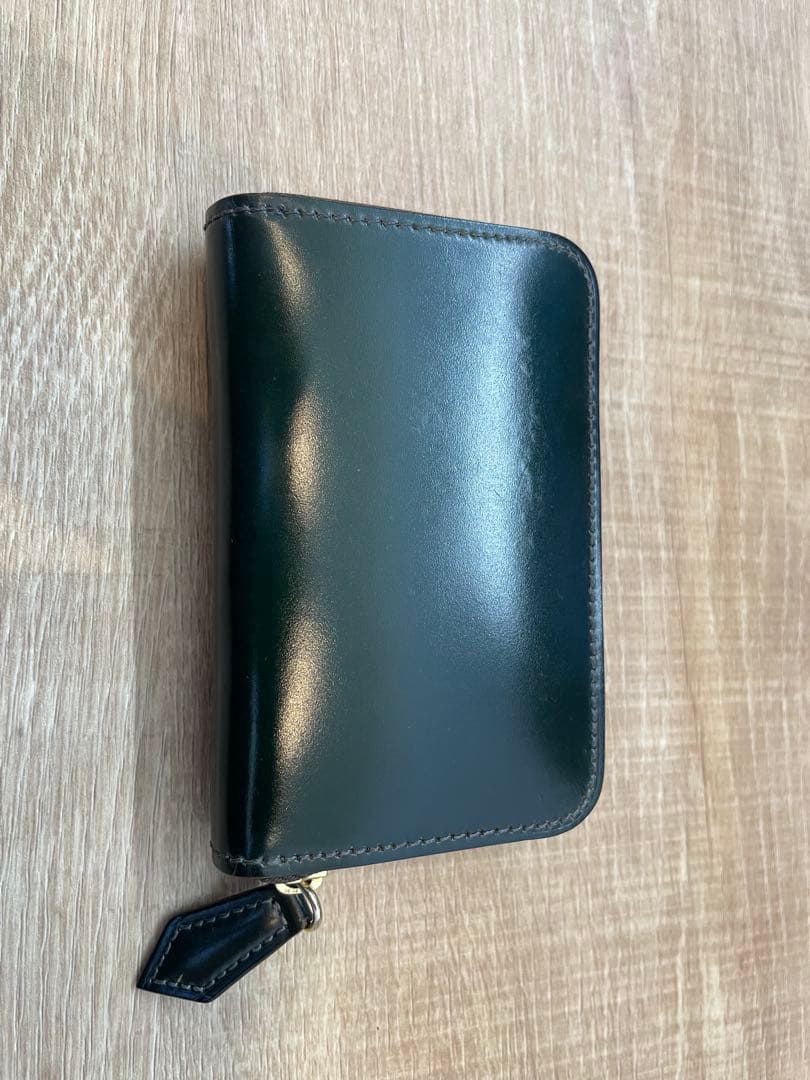 LB　COCO MASTER マイスターコードバン　グリーン　小銭入れ