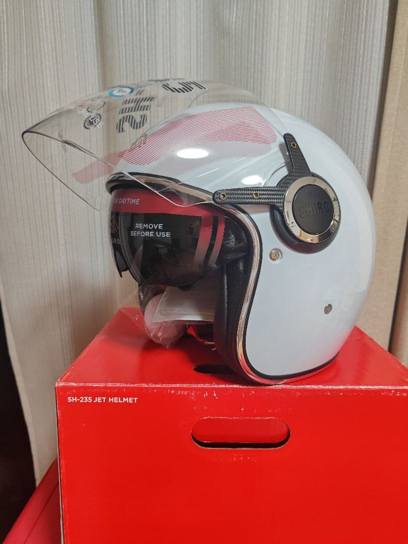 SHIRO SH-235 ジェットヘルメット ホワイト