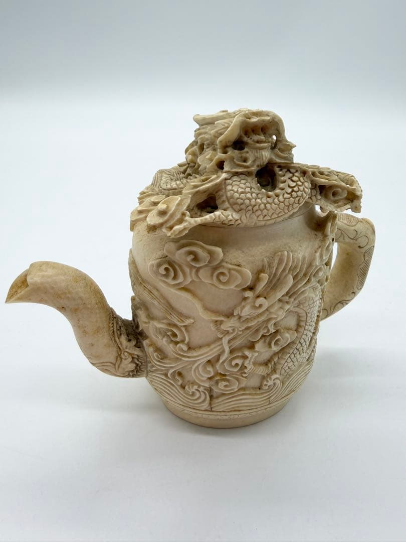 乾隆　銘　天然素材　急須　水指　水柱　中国美術