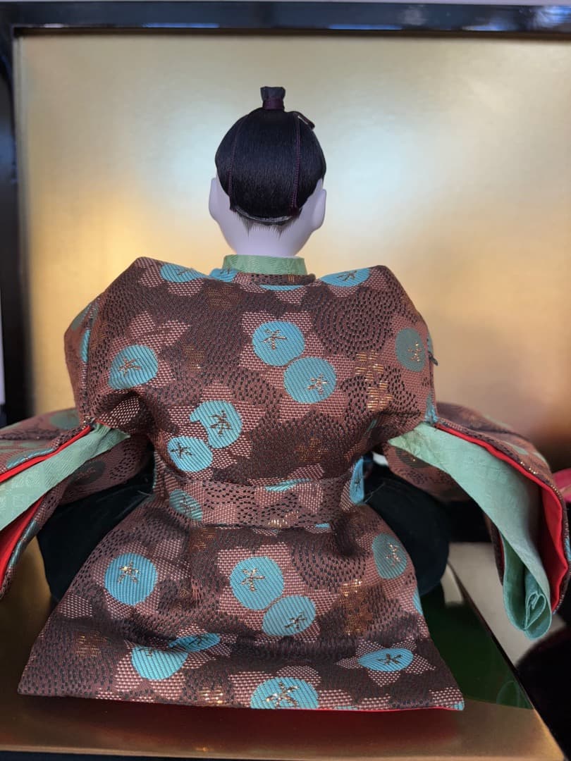 値下げ！ 喜峰作　おぼこ五人飾　久月監修　貴重　ベルベット衣装