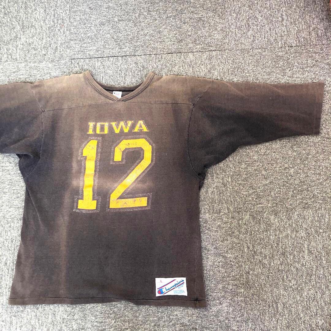 USA製 80's Vintage Champion トリコタグ 鬼フェード