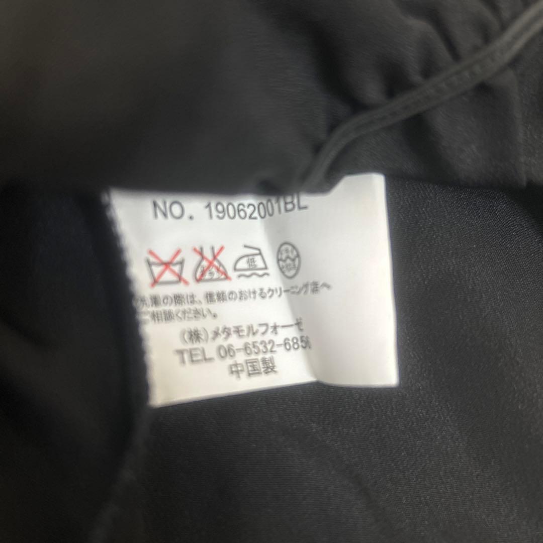morphoseメタモ　半袖黒ブラウス