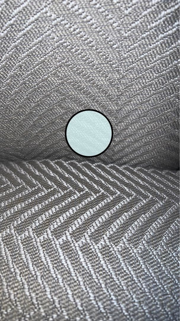 25万 ドバイ購入 パーソナル 回転式 ソファ 1P ジャガード