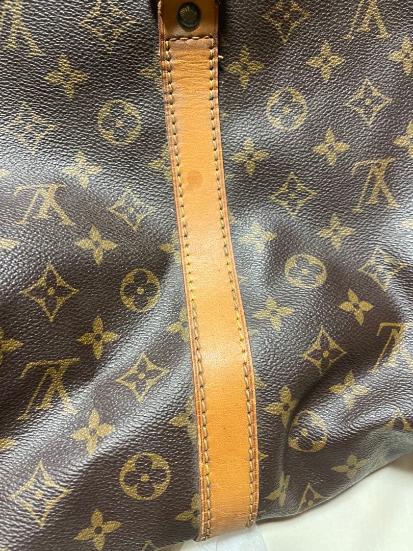 Louis Vuitton 本店購入 ボストンバッグ keepallややシミあり