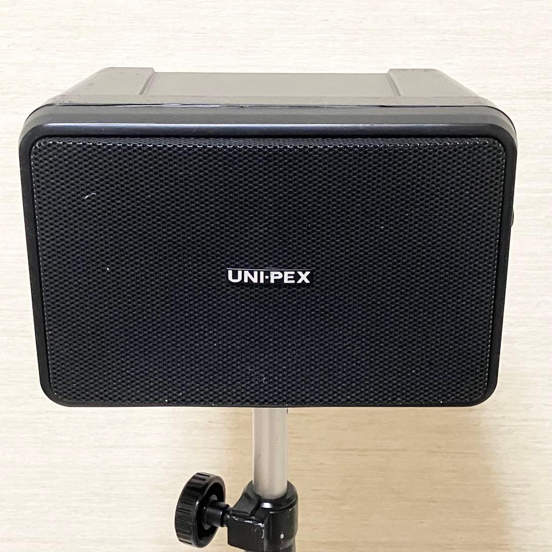 UNI-PEX EWS-50C ペアスピーカー　スタンド付き