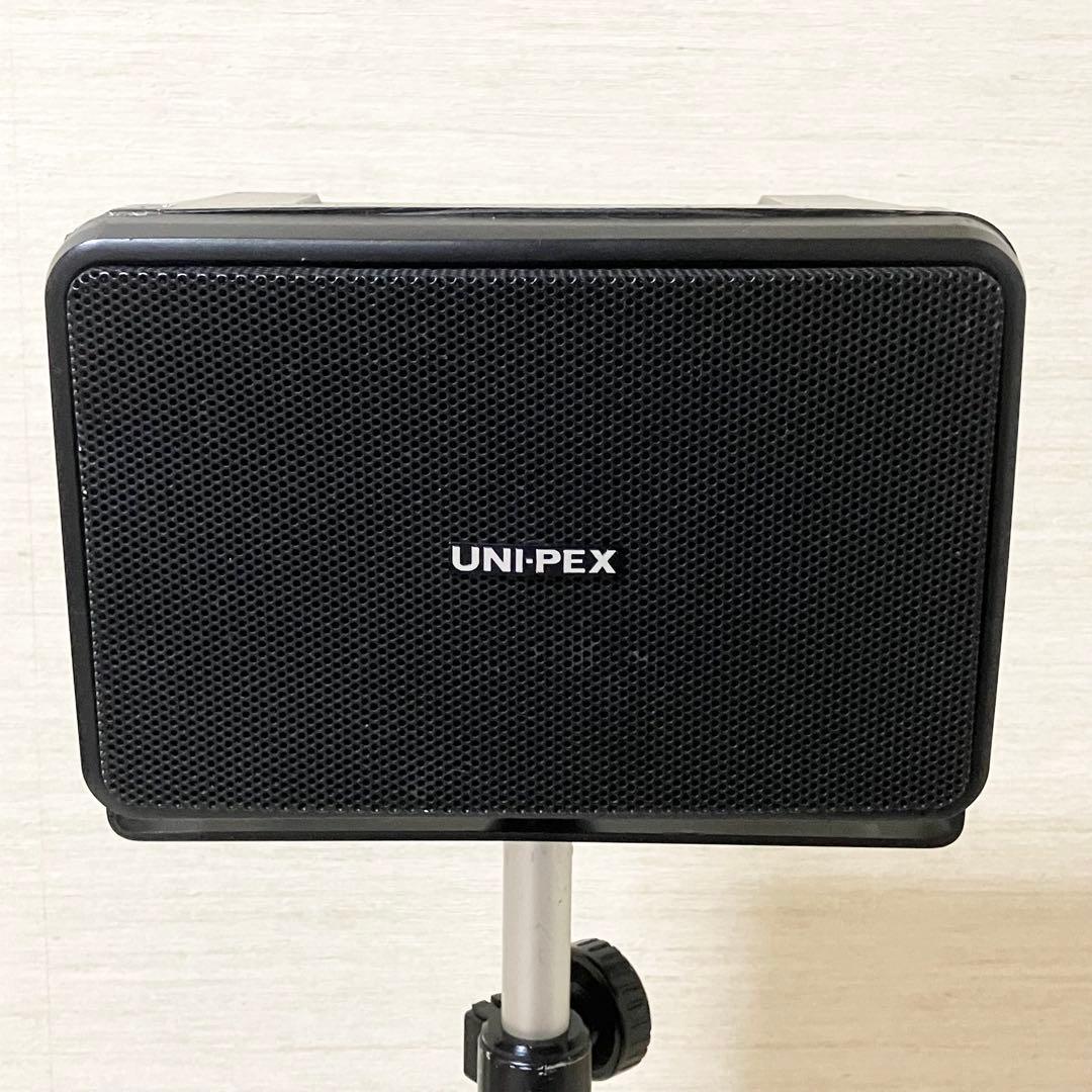 UNI-PEX EWS-50C ペアスピーカー　スタンド付き