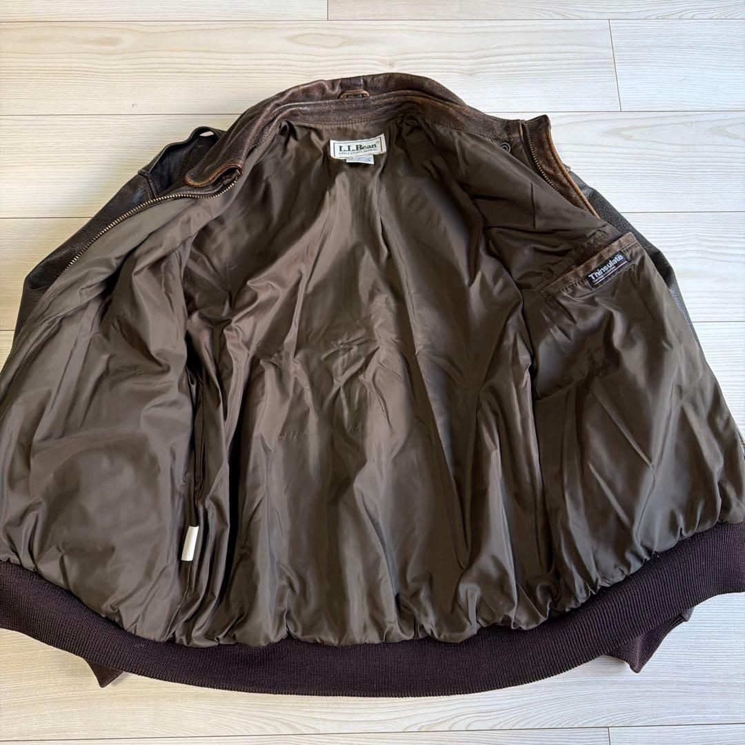 極上　70〜80s L.L.BEAN A-2 ジャケット　USA talon
