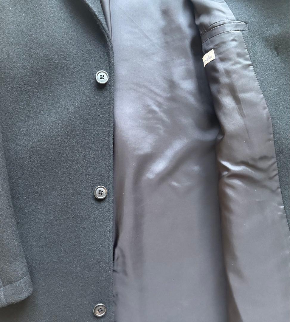 【美品】Steven Alan スティーブンアラン チェスターコート 黒　毛