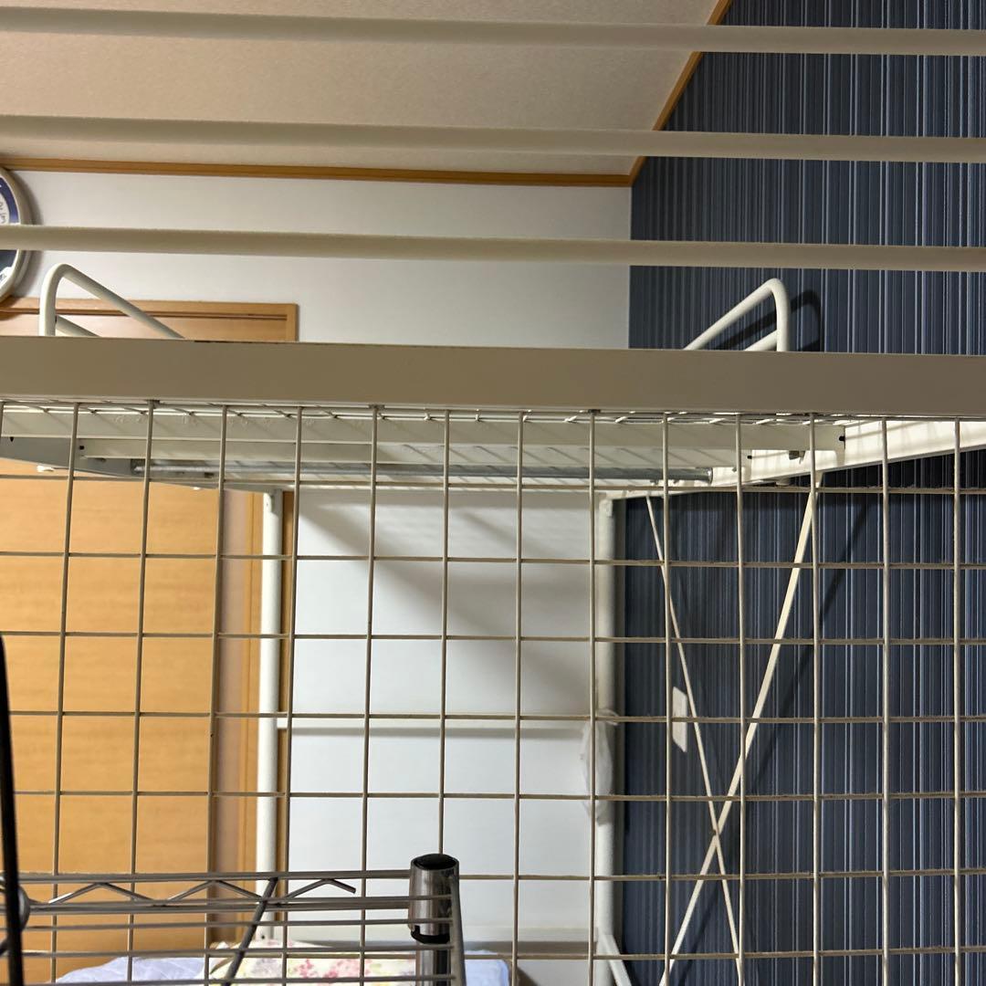 ホワイトロフト式シングルベッドフレーム