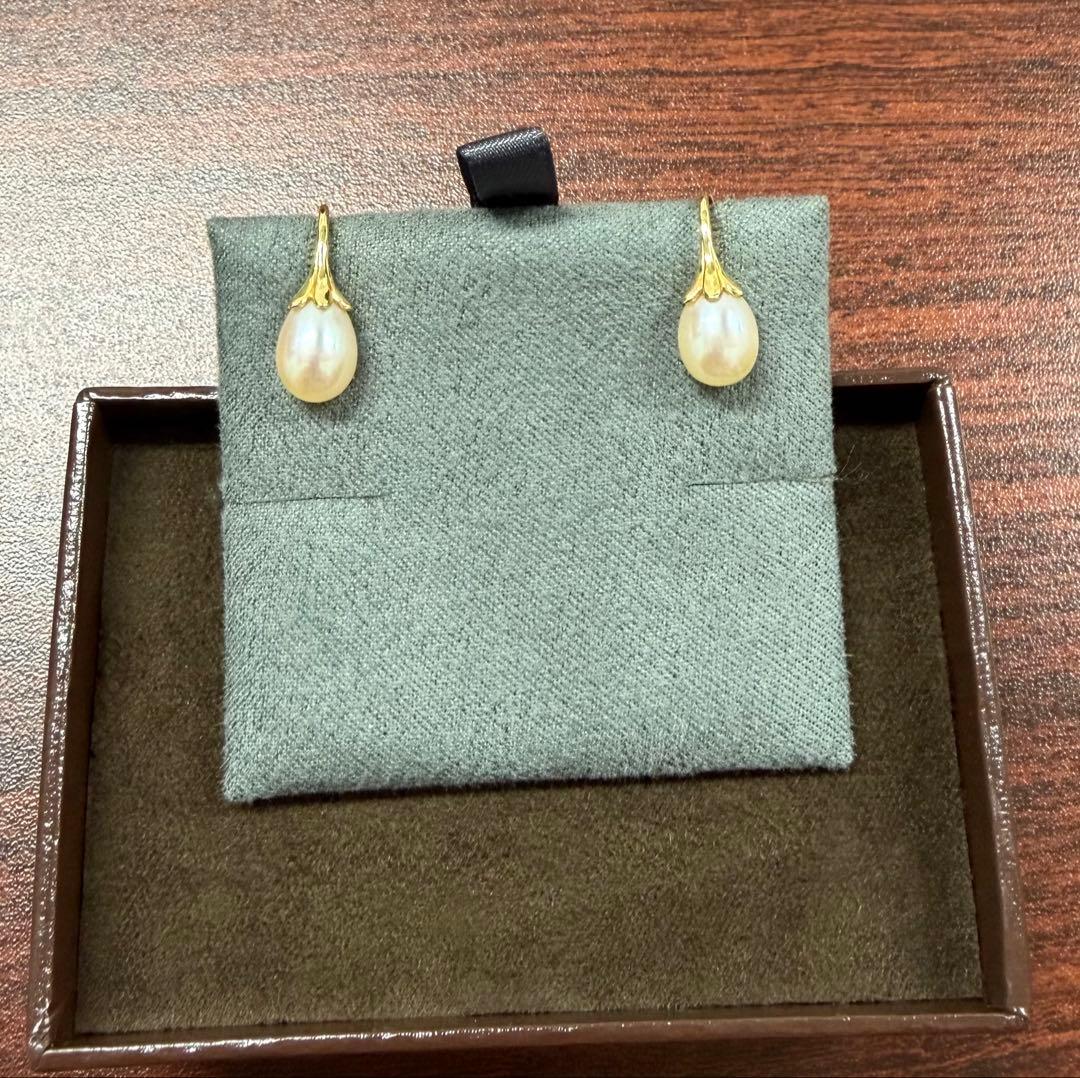 ピアス　k18 パール　真珠　ジュエリーツツミ