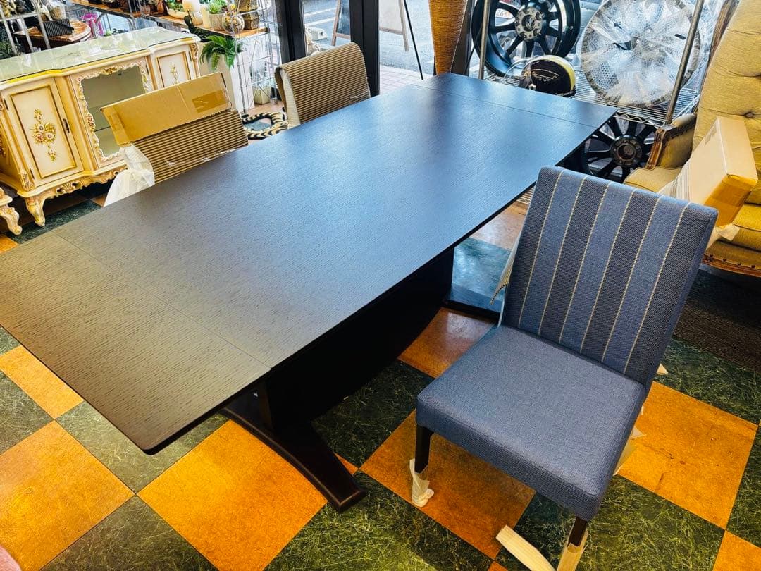 新品‼︎La casa di Maggioni 伸長式ダイニングテーブル5点セット