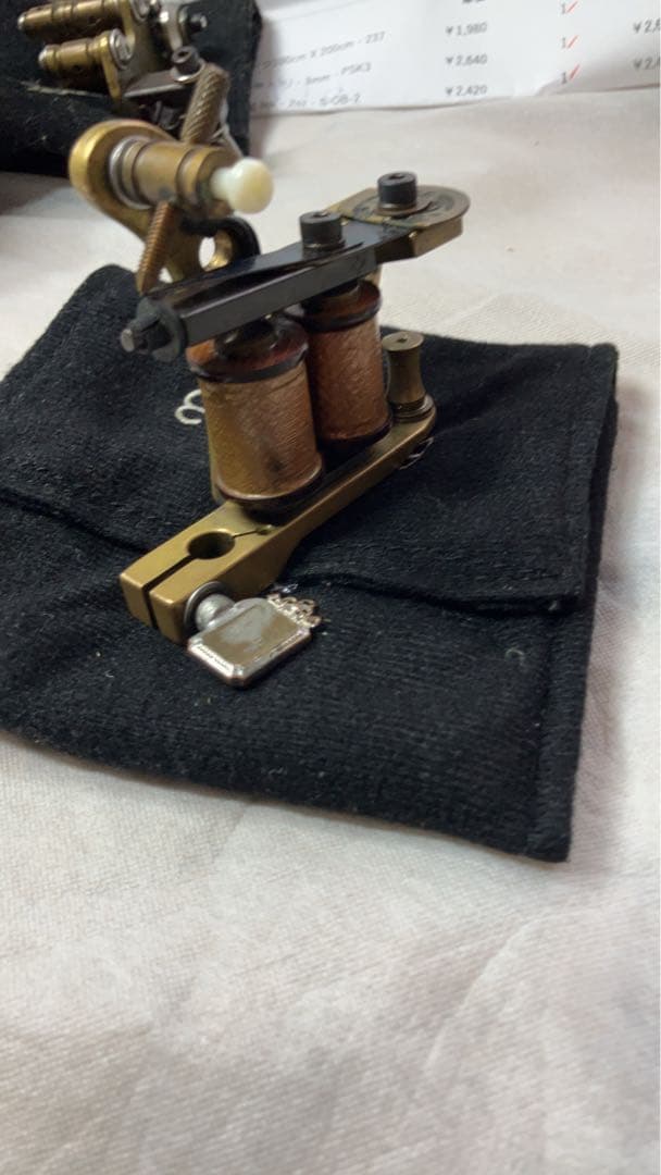 wizard タトゥーマシン スネークアイズ　ブラスマシン