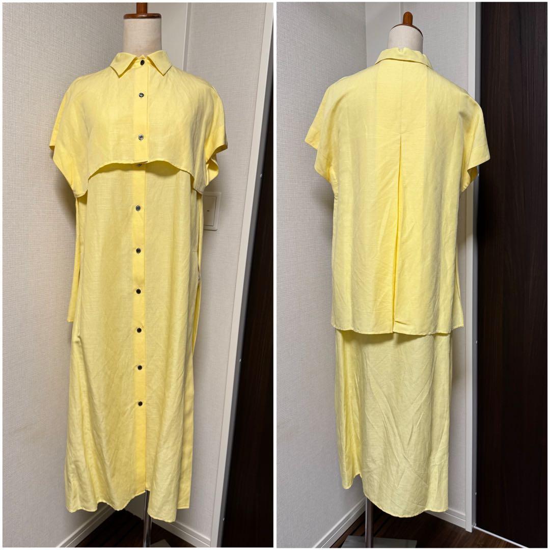 【新同美品】アドーア⭐️定価40700円 ADORE レイヤード ブラウス 38