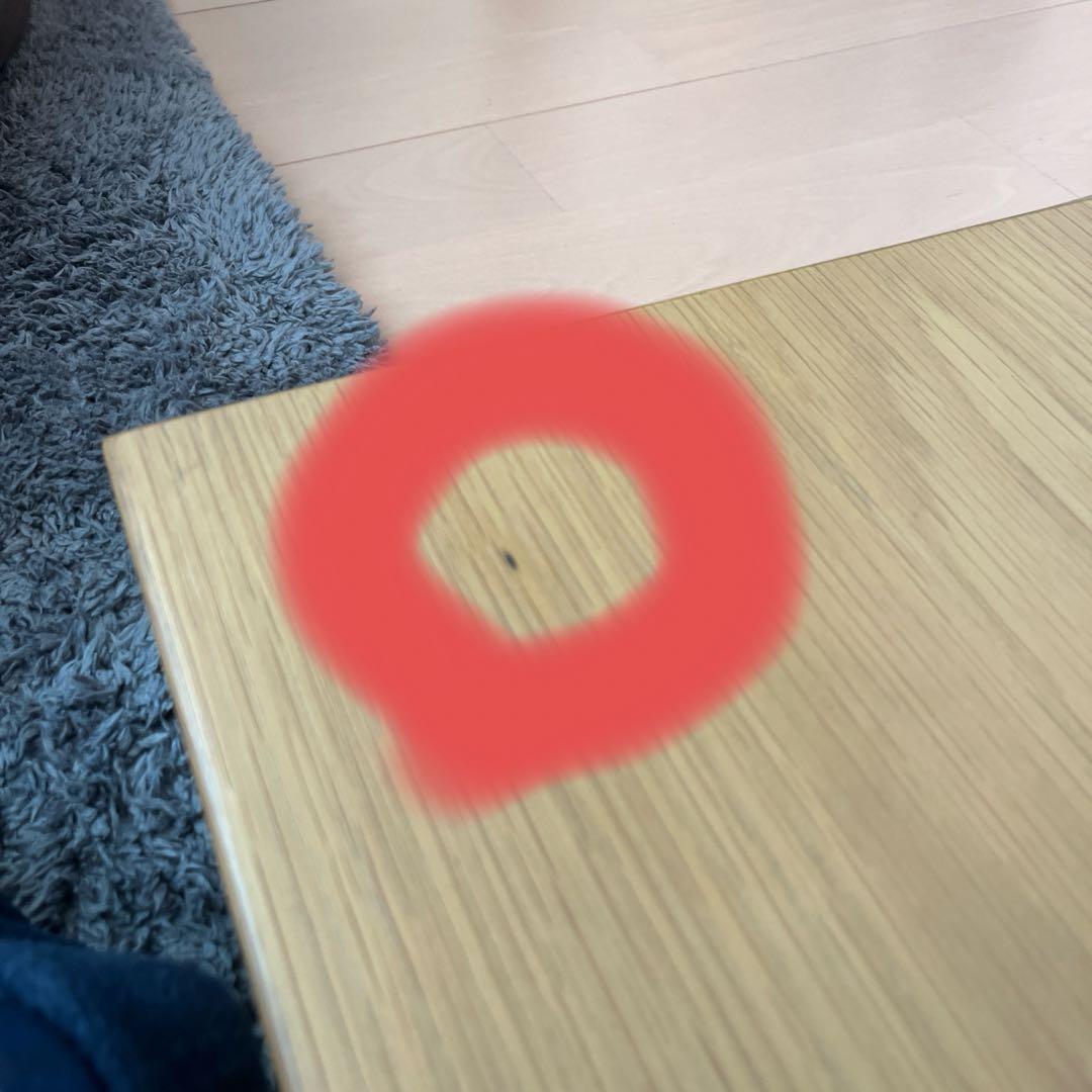 MUJI 無印良品 折りたたみローテーブル オーク材 90cm 廃盤品